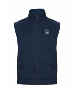 NIT Rourkel Crest Sleeveless Zipper Jacket